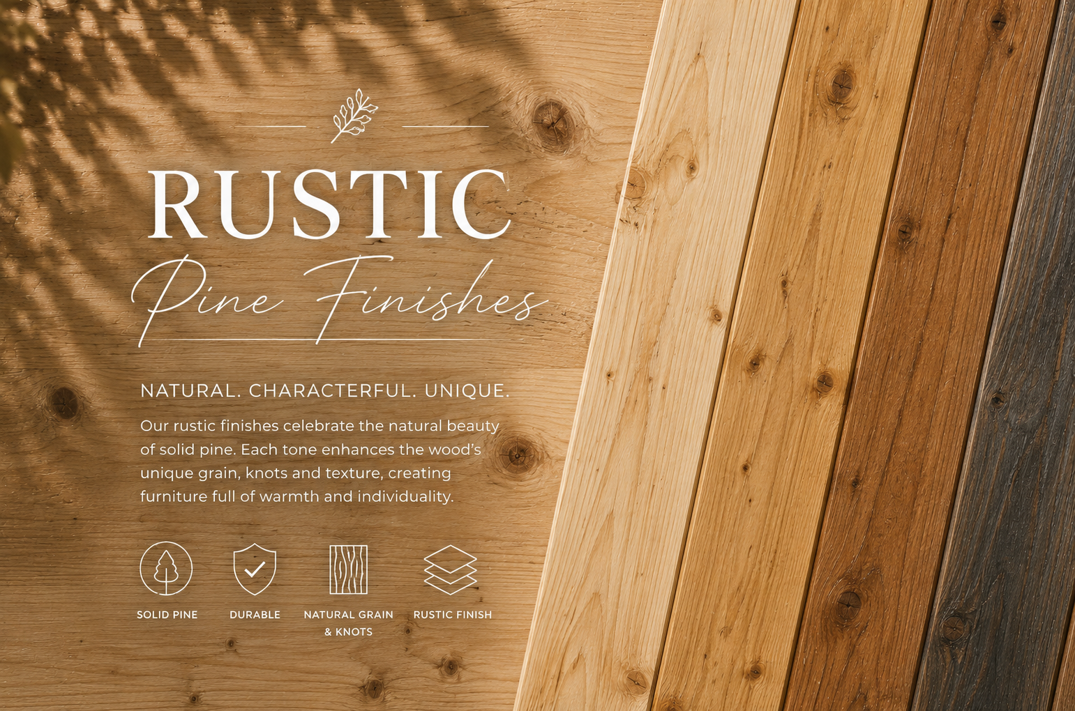 Rustic Colour Finish
