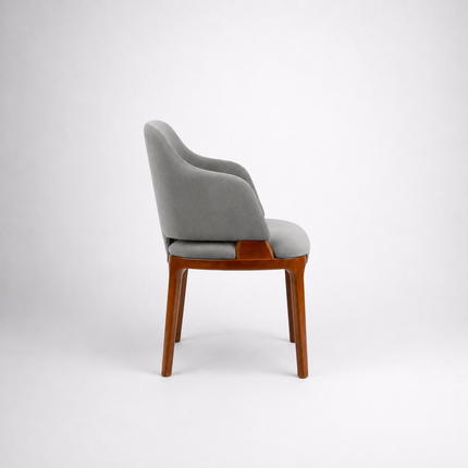 Dining chair Virtuoso with armrest