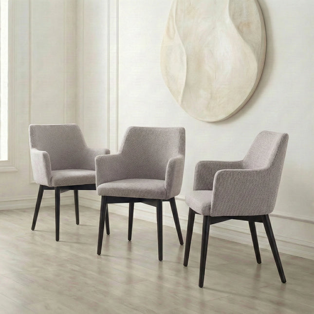 Armchair Rene with metal legs