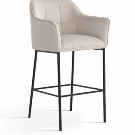 Bar Stools Boston with black metal base