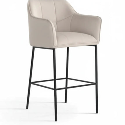 Bar Stools Boston with black metal base