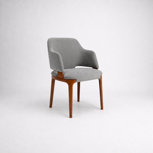 Dining chair Virtuoso with armrest
