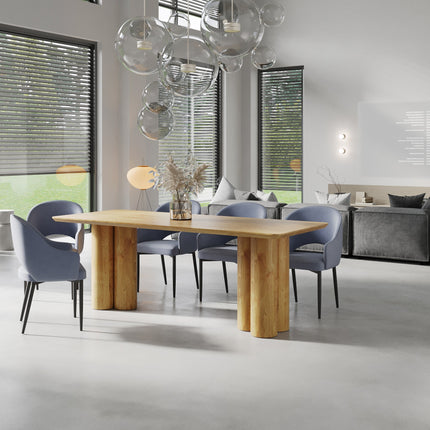 Aike Oak Modern Dining Table