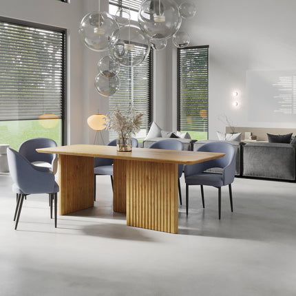 Ely Oak Modern Dining Table