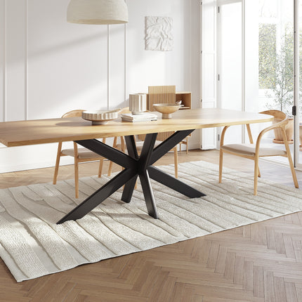 Stubton Oak Modern Dining Table