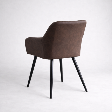 Holme Solid Oak SET Table/8 Chairs - Solid Oak Dining Table/Chairs Eske Brown