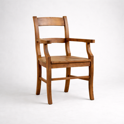 GRANTHAM SET Table/Bench/5Chairs -  Grantham Rustic Dining Table/ Grantham Bench/ Wooden Chairs