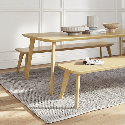 Cranwell Solid Oak Dining Table Wooden Pin Legs