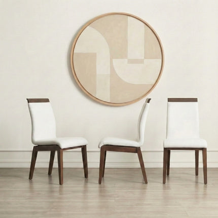 Dining Chair Bella with a Wooden Strip