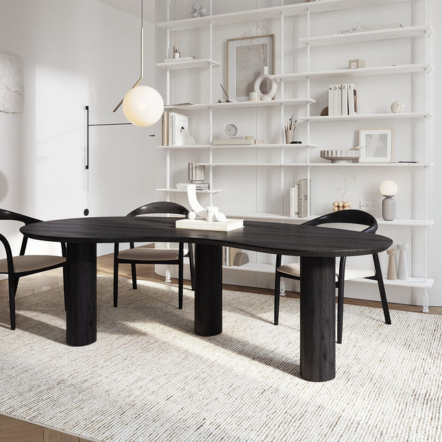 Utterby Oak Modern Dining Table