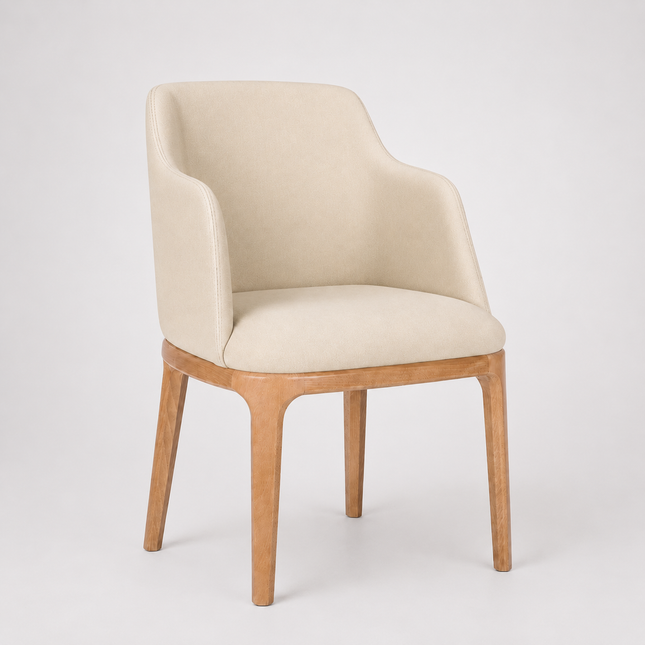 Dining chair Ava with armrest