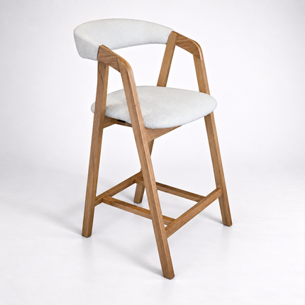 Oak Bar Stool Lars 2