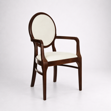 Dining chair Charles with armrest