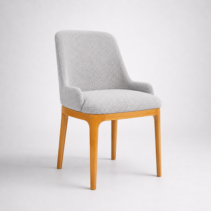 Dining chair Rafael with low armrest