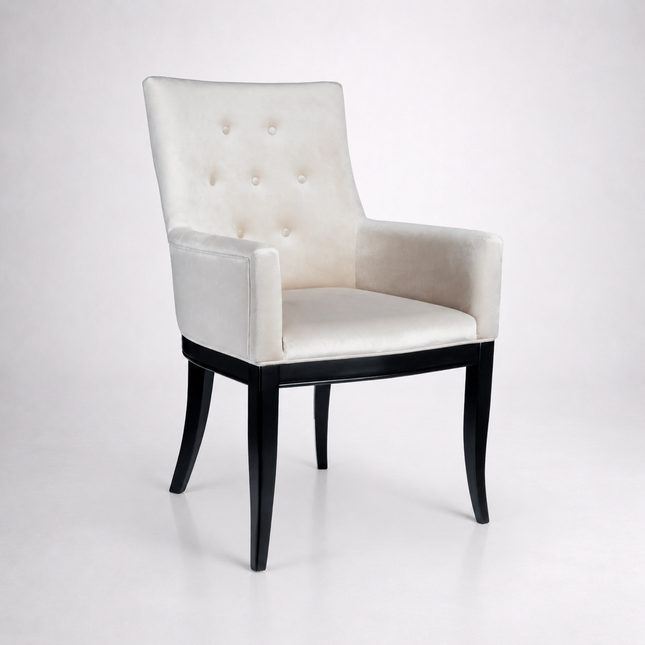 Dining chair Crystal with armrest