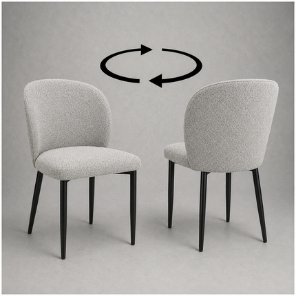 Swivel Dining Chair Cleo