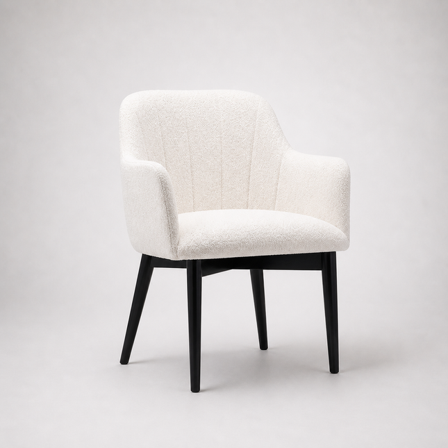 Dining chair Chloe with metal legs