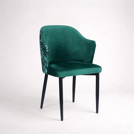 Dining Chair Jungle with metal legs