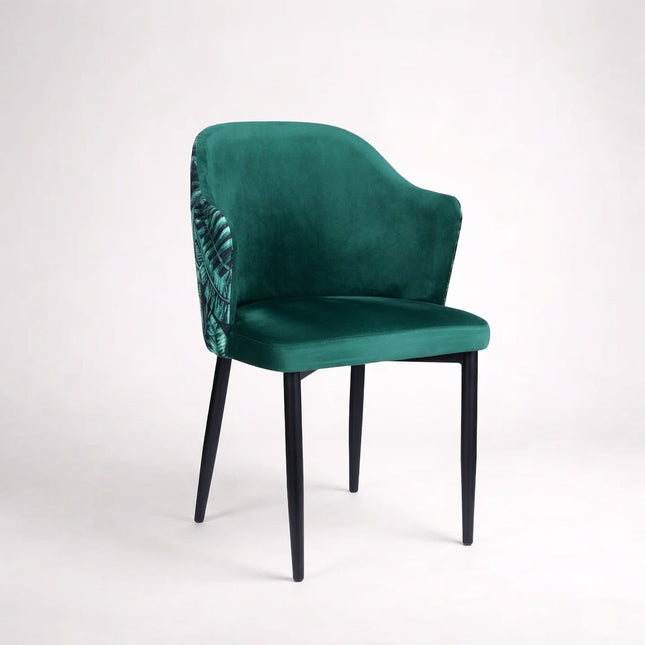 Dining Chair Jungle with metal legs