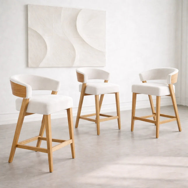 Oak Bar Stool Paradiso