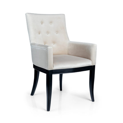 Dining chair Crystal with armrest