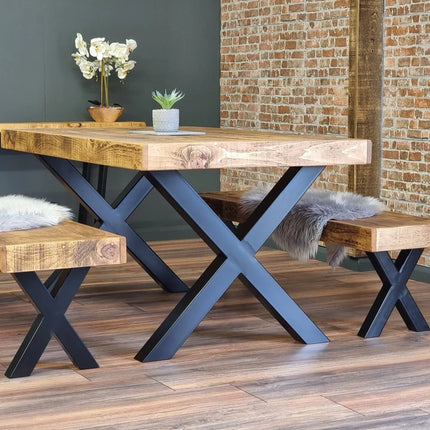 Farmer  Rustic Dining Bench