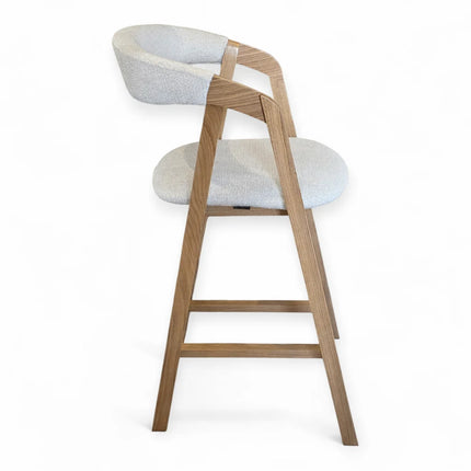 Oak Bar Stool Lars 2