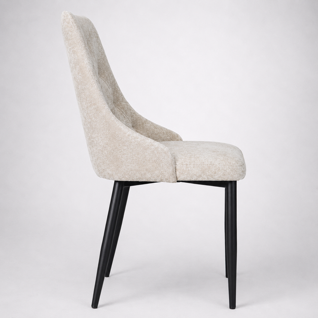 Swivel chair Mario Pik with metal legs