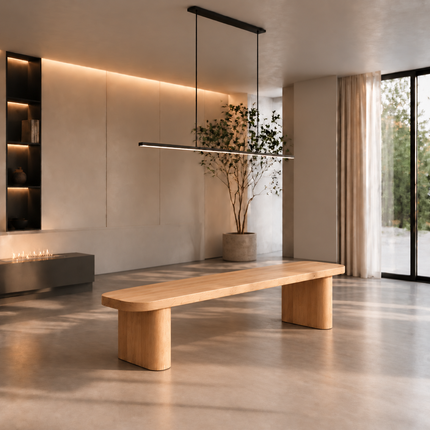 Keld Solid Oak Dining Bench