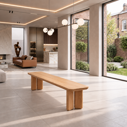 YORK Solid Oak Dining Bench