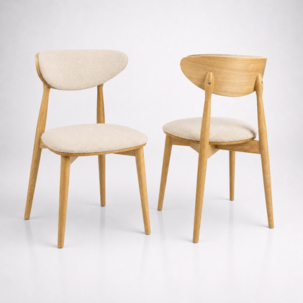 Oak Dining Chair Vibe Oak 2