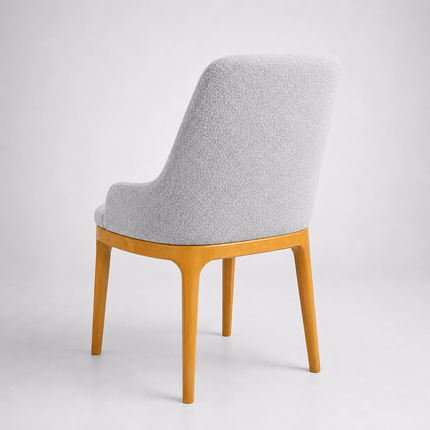 Dining chair Rafael with low armrest