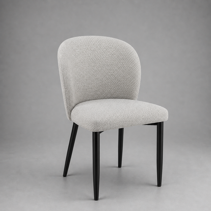 Dining Chair Cleo with metal legs