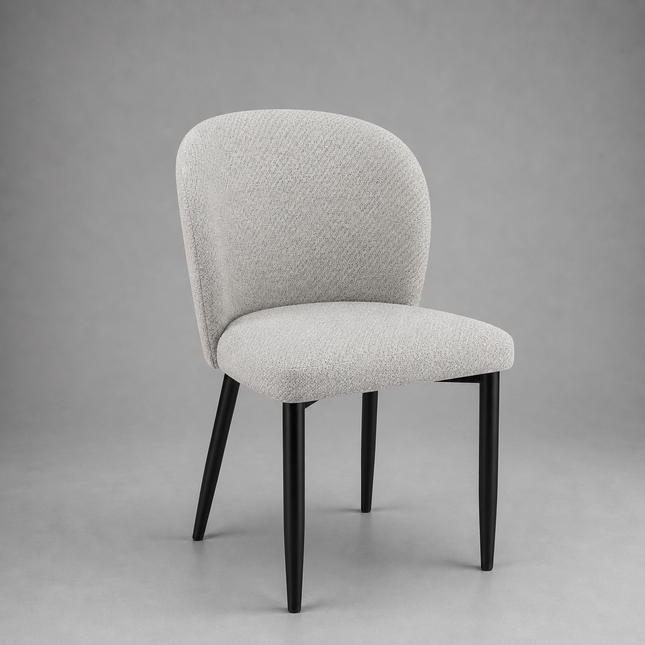 Dining Chair Cleo with metal legs