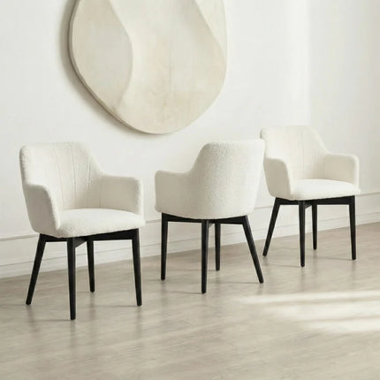 Dining chair Chloe with metal legs