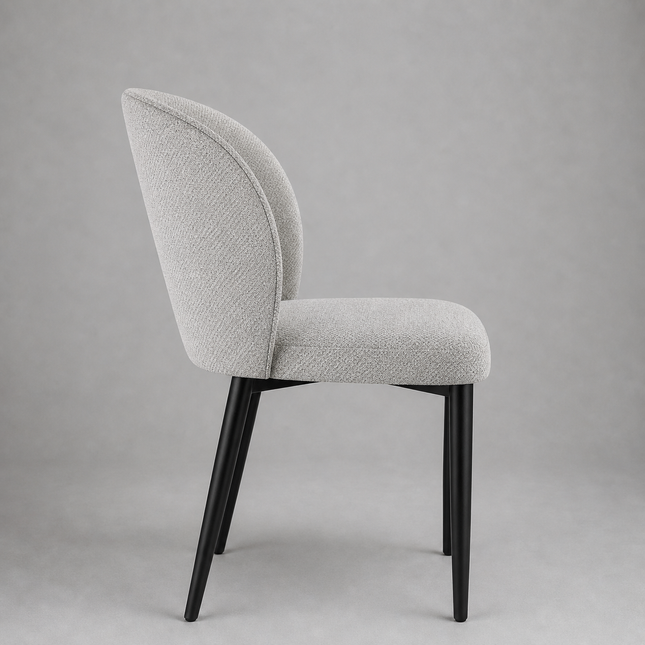Dining Chair Cleo with metal legs