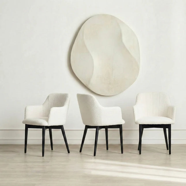 Dining chair Chloe with metal legs