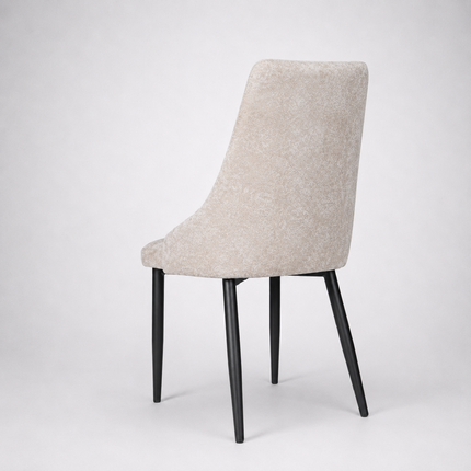 Dining chair Mario Pik with metal legs
