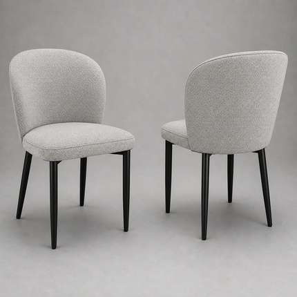 Dining Chair Cleo with metal legs
