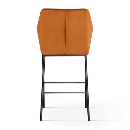 Bar Stools Boston with black metal base