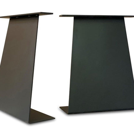 Midville Solid Oak Dining Table Steel Leg