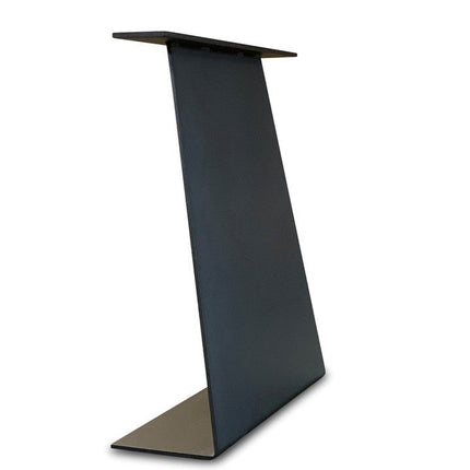 Midville Solid Oak Dining Table Steel Leg
