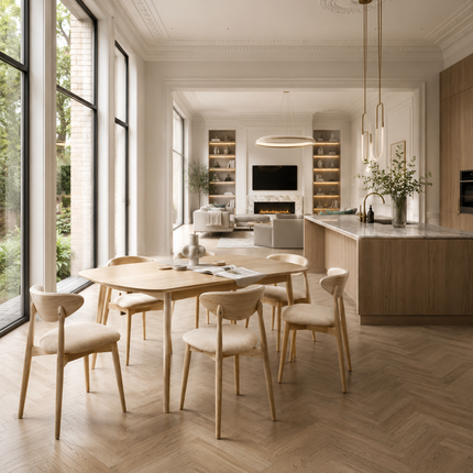 Oak Dining Chair Vibe Oak 2