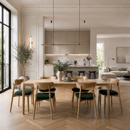Oak Dining Chair Vibe Oak