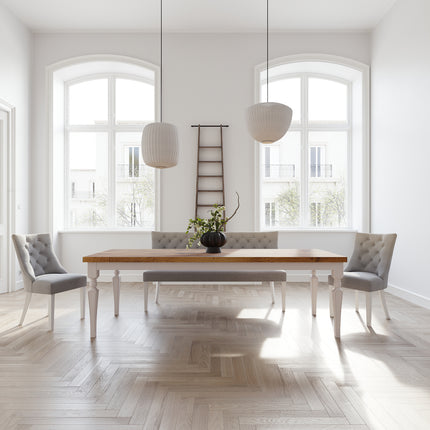 Milano Oak Farmhouse Dining Table