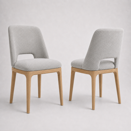 Diss Solid Oak SET Table/8 Chairs - Solid Oak Dining Table/Chairs
