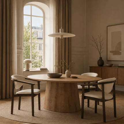 Apley Solid Oak Dining Table