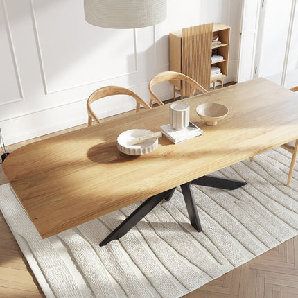 Stubton Oak Modern Dining Table
