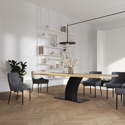 Ripon Oak Modern Dining Table