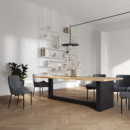 Colton Oak Modern Dining Table